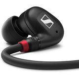 Sennheiser IE 40 PRO In-Ear Monitoring Headphones (Black) with 5-Way Headphone Splitter Bundle