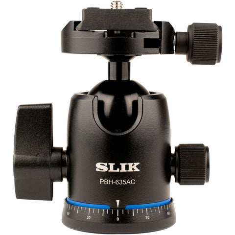 Slik PBH-635AC Dual Action Ball Head with Arca-Type Quick Release Plate