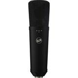 Warm Audio WA-87 R2 Multi-Pattern Condenser Microphone (Black) Bundle with Metal Reflection Filter and Filter Tripod Mic Stand