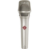 Neumann KMS 105 - Live Vocal Condenser Microphone (Nickel) With XLR Cable and Mic Stand
