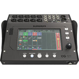 Allen & Heath CQ-12T Compact 12-Channel Digital Mixer with Touchscreen Bundle with Padded Carrying Soft Case for CQ-12T