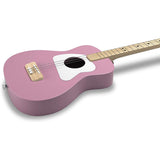 Loog 3 String Pro Acoustic Guitar and Accompanying App for Children, Teens and Beginners – Pink