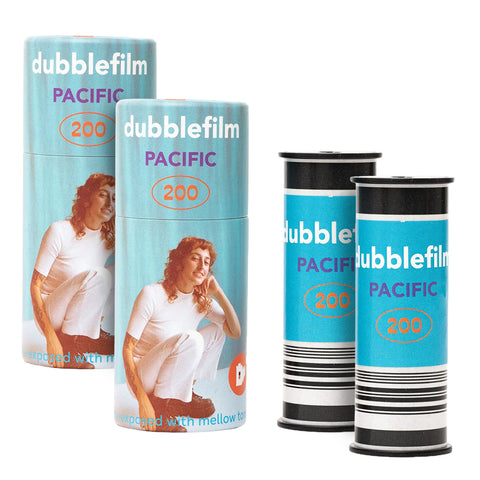 dubble film Pacific 200 Color Negative Film (120 Roll, 2-Pack)