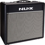 NuX Mighty 20BT Modeling Amplifier with Bluetooth Bundle with Polsen HPC-A30-MK2 Studio Monitor Headphones, Kopul 10' Instrument Cable, and Fender 12-Pack Picks