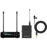 Sennheiser EW-DP ME 2 SET Camera-Mount Digital Wireless Omni Lavalier Mic System (Q1-6: 470 to 526 MHz) Bundle with Auray WLW Fuzzy Windbuster and Watson AANM-CK25 Rapid Charger