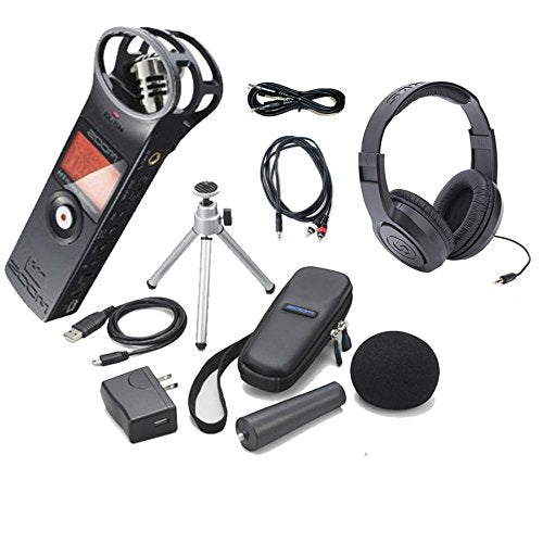 Zoom H1 Digital Recorder Bundle with Zoom APH-1 Accessory Pack