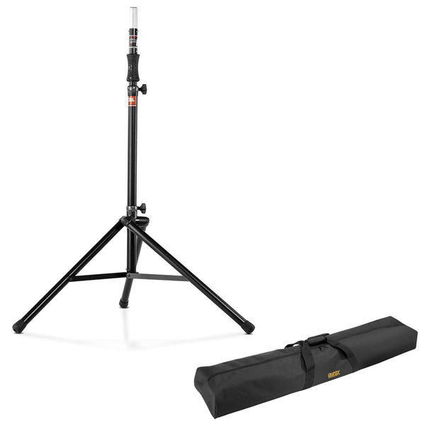 JBL Professional Gas Assist Aluminum Tripod Stand with Speaker Adapter (JBLTRIPOD) Bundle with Auray 51" Speaker Stand Bag