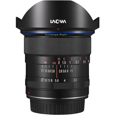 Venus Optics Laowa 12mm f/2.8 Zero-D Lens for Canon EF (Black)