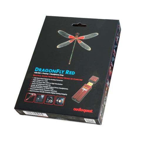 AudioQuest - DragonFly Red USB DAC/Headphone Amplifier