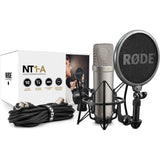 Rode NT1-A Vocal Large-Diaphragm Cardioid Condenser Microphone Bundle with MOTU M2 2x2 USB-C Audio Interface