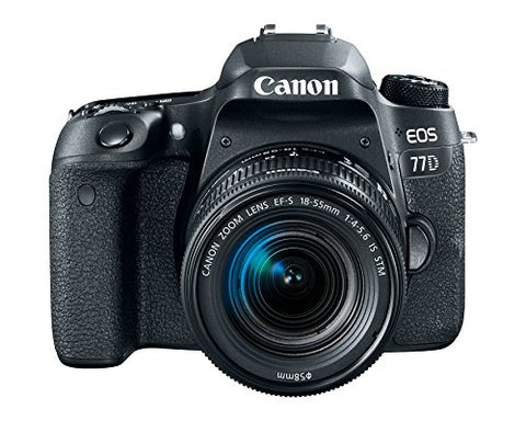 Canon EOS 77D DSLR Camera with 18-55mm Lens