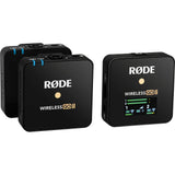 Rode Wireless GO II 2-Person Compact Digital Wireless Microphone System/Recorder Bundle with ZG-R30 Charging Case for Rode Wireless GO/Wireless GO II Microphone System