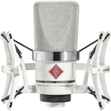 Neumann TLM 102 W Large-Diaphragm Cardioid Condenser Microphone Studio Set (White) Bundle with AKG K240 Studio Pro Headphone and XLR-XLR Cable