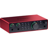 Focusrite Scarlett 2i2 Studio 4th Gen USB-C Audio Interface Bundle for the Songwriter with Condenser Microphone and Headphones for Recording, Streaming, and Podcasting