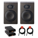 Focal Shape 50 5.0" Active 2-Way Studio Monitor (Pair) with 2x Small Isolation Pads & 2x XLR-XLR Cable Bundle