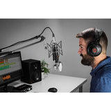 Artesia "BIG EASY" Gaming, Podcast with AMC-20 Condenser Mic, A22xt Interface, AMH-11 Stereo Headphones, Shock Mount, XLR Cable, Mic Stand & Pop Filter Bundle