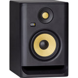 KRK ROKIT 5 G4 5" 2-Way Studio Monitor (Pair) Bundle with Mackie Big Knob Monitor Controller, 2x Small Pads & 2x TRS-XLR Cable