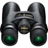 Nikon 7549 10x42 Monarch 7 ATB Binocular (Black) with Nikon Retractable Rangefinder Tether & Binocular Harness Bundle