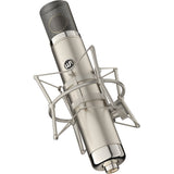 Warm Audio WA-CX12 Large-Diaphragm 9-Pattern Tube Condenser Microphone Bundle with Auray RF-5P-B Reflection Filter and Reflection Filter Tripod Mic Stand