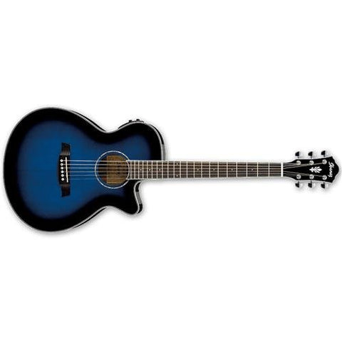 Ibanez AEG10II - Transparent Blue Sunburst