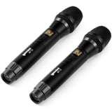 Gemini GMU-M200 Dual Handheld UHF Wireless Microphone System with Plug-In Receiver (512 to 541.7 MHz)