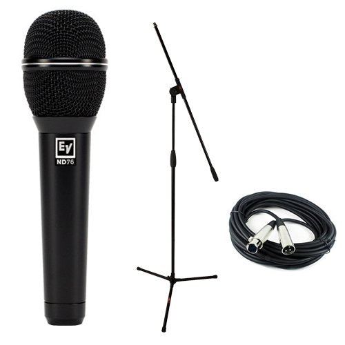 Electro-Voice ND76 Dynamic Cardioid Vocal Microphone with Accessories Kit