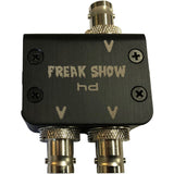 Freakshow HD Mini 1x2 4K 12G-SDI MSX2-O Microsplit Video Distribution Amplifier with Standard Freakshow Power Connector