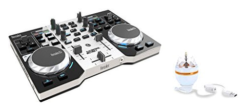 Hercules DJControl Instinct S Series Party Pack - DJ Controller and LED Light