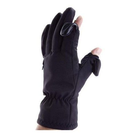 Freehands Men's Softshell Photo Gloves X-Large, Black