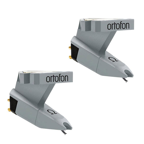 Ortofon Omega Elliptical Headshell Mounted Cartridge with Stylus, Pair
