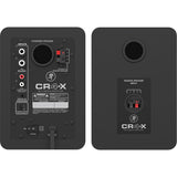 Mackie CR4-X Creative Reference Series 4" Multimedia Monitors (Pair) Bundle with Studio Monitor Headphones