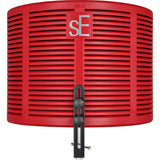 sE Electronics RF-X Reflexion Filter X (Red) Bundle with Auray RFMS-580 Reflection Filter Mic Stand