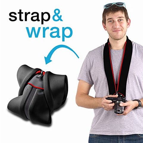 miggo Strap and Wrap Mirrorless (CSC) - Red / Black