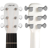 Lava Music ME 3 38" Touchscreen Acoustic Electric SmartGuitar with Gig Bag (White)