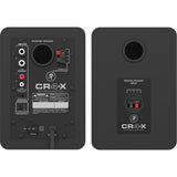 Mackie CR4-X Series 4" Creative Reference Studio Monitors (Pair) with 2x Small Isolation Pads & 3' REAN Stereo Breakout Cable Bundle