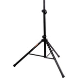 Electro-Voice ZLX-15P-G2 15" 2-Way 1000W Bluetooth-Enabled Powered Loudspeaker (Black) Bundle with Auray SS-4420 Steel Speaker Stand, Auray Speaker Stand Bag 51" and XLR Cable