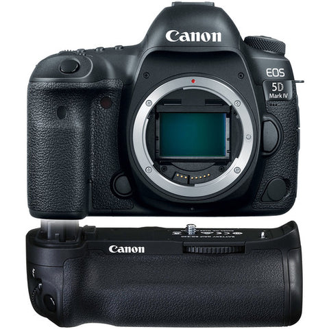 Canon EOS 5D Mark IV DSLR Body - With Canon BG-E20 Battery Grip