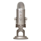 Blue Yeti USB Microphone (Platinum) with AKG K 240 Studio Professional Stereo Headphones & Pop Filter Bundle