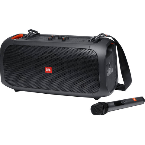 JBL PartyBox On-The-Go Portable Karaoke Party Bluetooth Speaker with Wireless Microphone