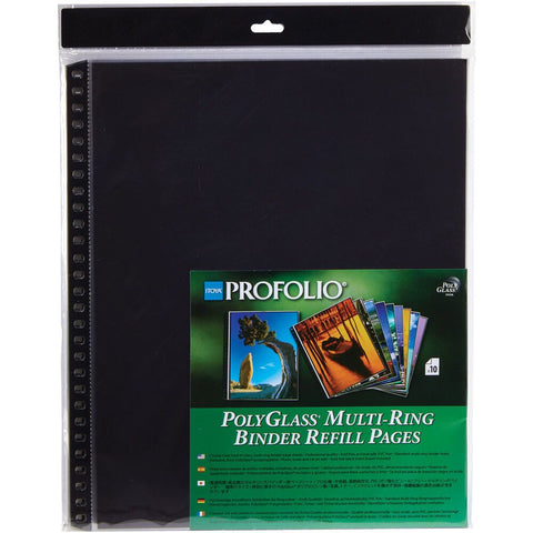 Itoya ProFolio PolyGlass Pages (Portrait, 11 x 14", 10 Pages)