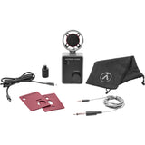 Austrian Audio MiCreator Studio USB-C Microphone Bundle with Mic Stand with Fixed Boom and XLR to TRS Cable