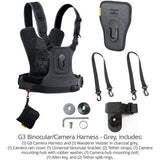 Cotton Carrier CCS G3 Binocular and Camera Harness (Gray)