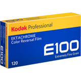 Kodak Professional Ektachrome E100 Color Transparency Film (120 Roll Film, 5-Pack)