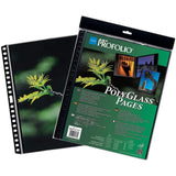 Itoya ProFolio PolyGlass Pages (Portrait, 8.5 x 11", 10 Pages)