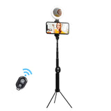 Kellards Ring light Selfie Stick with 4ft Extendable Tripod Stand & Phone Holder