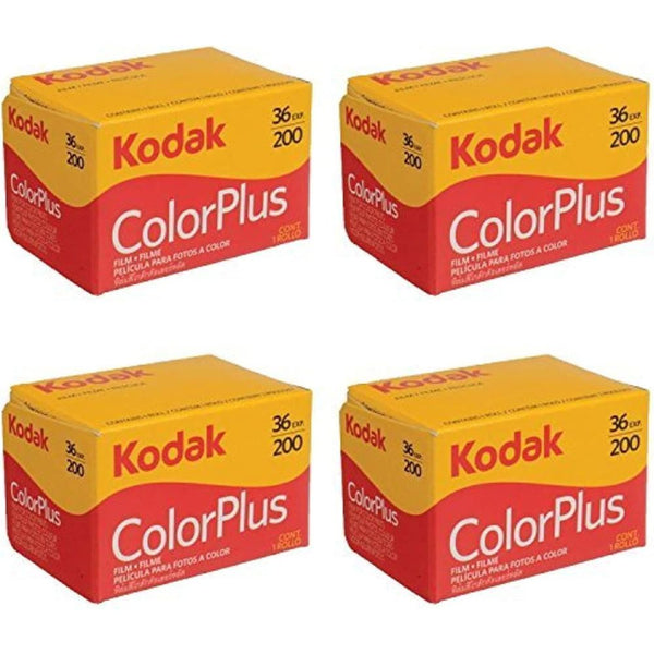 4 Rolls of Kodak Colorplus 200 ASA 36 Exposure