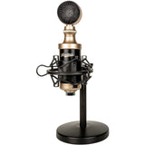 Headliner Los Angeles Starlight USB Condenser Microphone with Desktop Stand and Shock Mount for Mac and PC (HL90515)