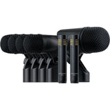 PreSonus DM-7 Complete Drum Microphone Set Bundle with 3x Short Tripod Mic & 3x XLR Cable