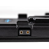IndiPRO Tools V-Mount Battery Plate with 15mm Rod Mount for BMPCC 4K/6K (16")