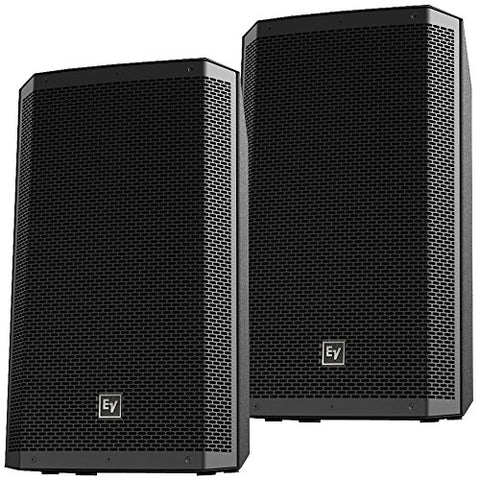 EV ZLX15P 15 in 2 Way Powered DJ PA Speakers Pair
